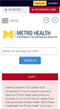 Mobile Screenshot of metrohealth.net