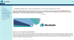 Desktop Screenshot of mhirb.metrohealth.org